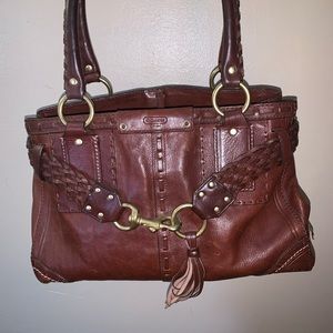 Coach leather purse